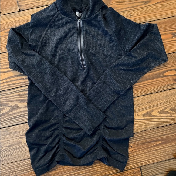 Athleta Tops - Athleta Women's Black Zip-Up Top